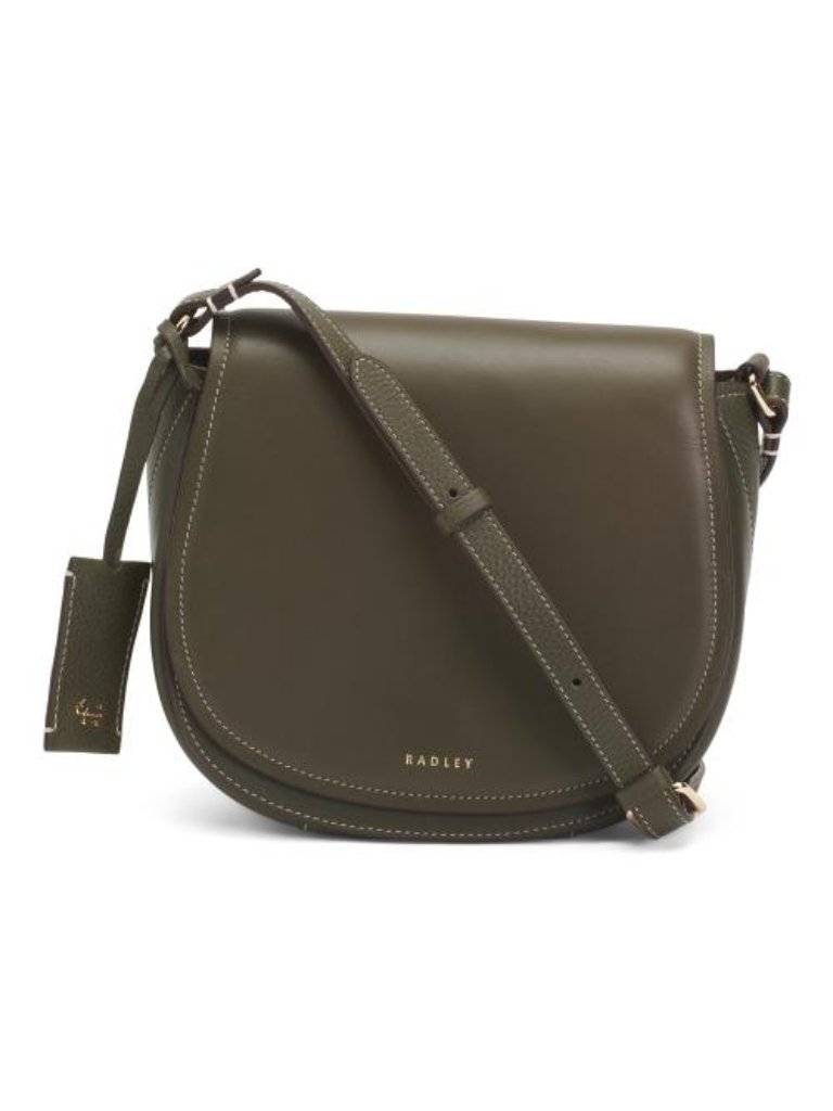 Radley London Leather Liverpool Gardens Medium Flap Over Crossbody